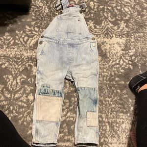 Tommy Hilfiger | Railroad Stripe Dungaree Overalls